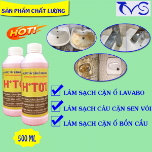 Tẩy cặn ố men sứ