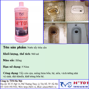 Nước tẩy bồn cầu - HT01